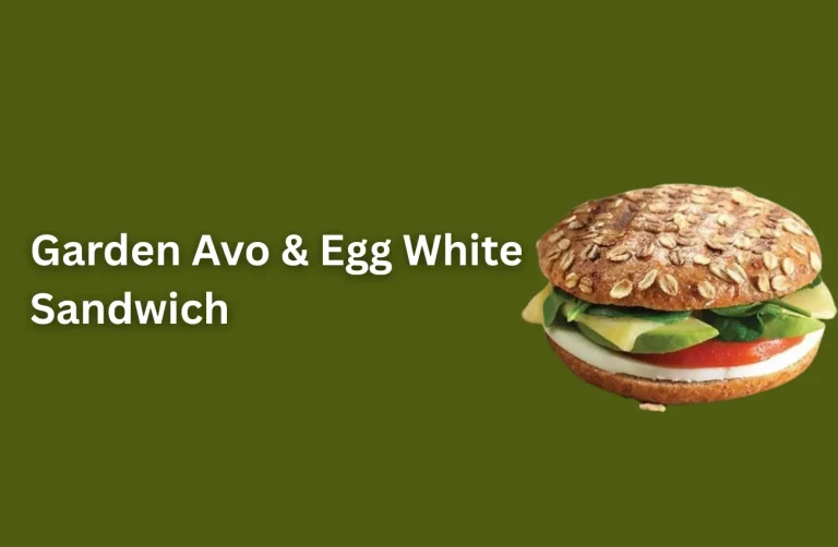 Garden Avo & Egg White Sandwich