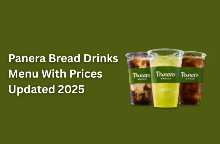 Panera Bread Drinks Menu With Prices Updated 2025 (1)